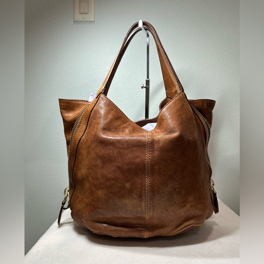 Givenchy Brown Leather Tote Bag - Picture 2 of 14